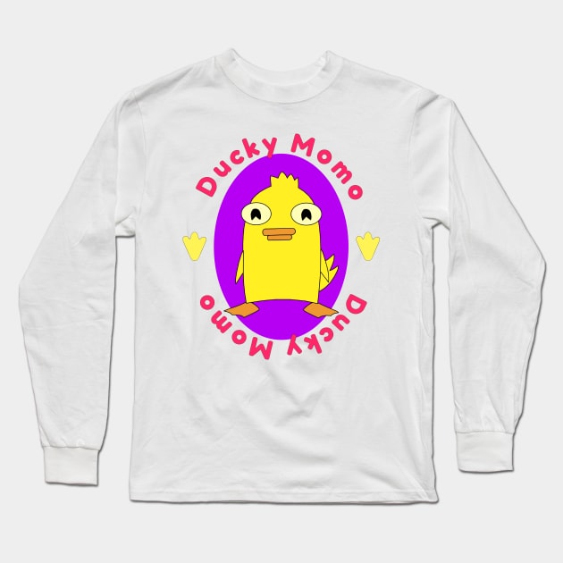 Ducky Momo Long Sleeve T-Shirt by alliejoy224